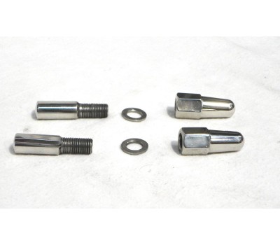 STEERING STOPS - STAINLESS STEEL - POLISHED