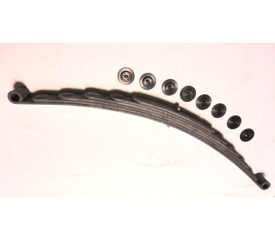 FRONT LEAF SPRING AND BUTTONS- SPECIFY SIZE REQUIRED