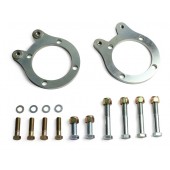 FRONT BRAKE CALIPER MOUNTING PLATES & BOLT KIT TO SUIT VR-VS COMMODORE CALIPERS - SUIT 37-48 STUBS