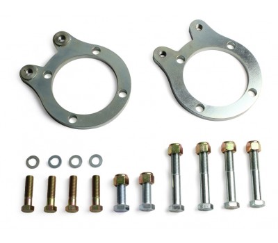 FRONT BRAKE CALIPER MOUNTING PLATES & BOLT KIT TO SUIT VR-VS COMMODORE CALIPERS - SUIT 37-48 STUBS