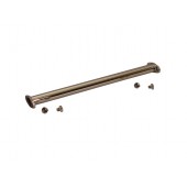 32 FORD FRONT SPREADER BAR - STRAIGHT - STAINLESS STEEL - POLISHED 3mm THICK FLANGES