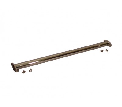 32 FORD REAR SPREADER BAR - DELUXE - THREADED FLANGES -STAINLESS STEEL - POLISHED